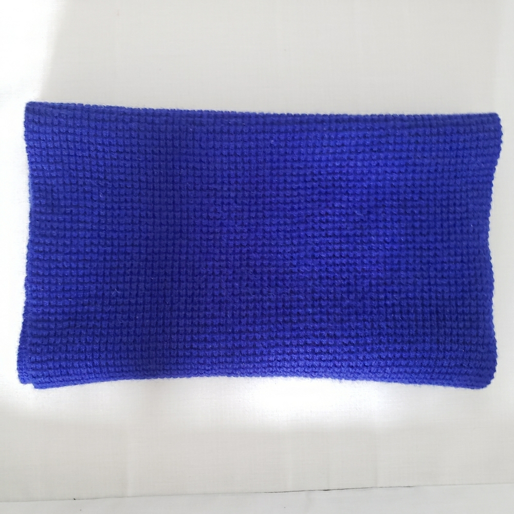 J. Crew Infinity Scraf, Blue - Picture 2 of 3